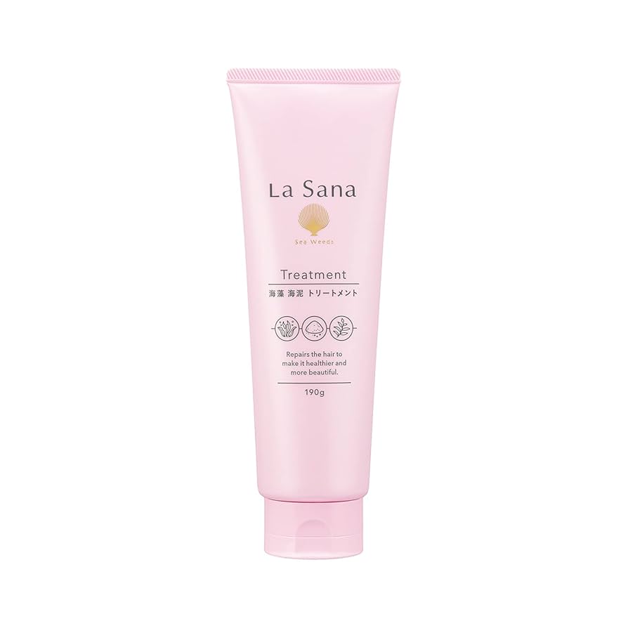 Amazon | ラサーナ (La Sana) 海藻 海泥 トリートメント ローズ